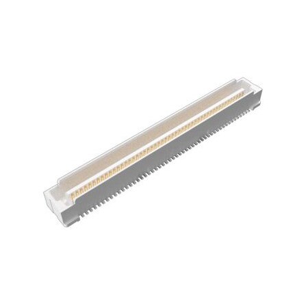 Fci Board Stacking Connector, 60 Contact(S), 2 Row(S), Male, Straight, 0.032 Inch Pitch, Surface Mount 61083-062400LF